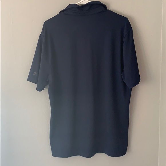 Under armor dark blue golf polo large - Picture 3 of 3
